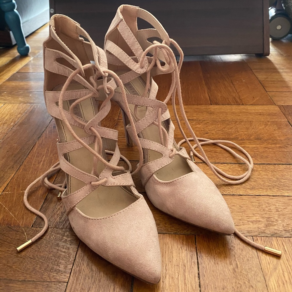 Pink heels from forever 21